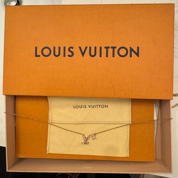 Louis Vuitton Iconic Enamel Necklace with Iconic Monogram - Picture 2 of 6
